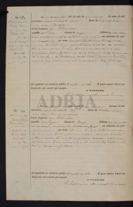 Assento de óbito de António Cortez Bermeu Lobão